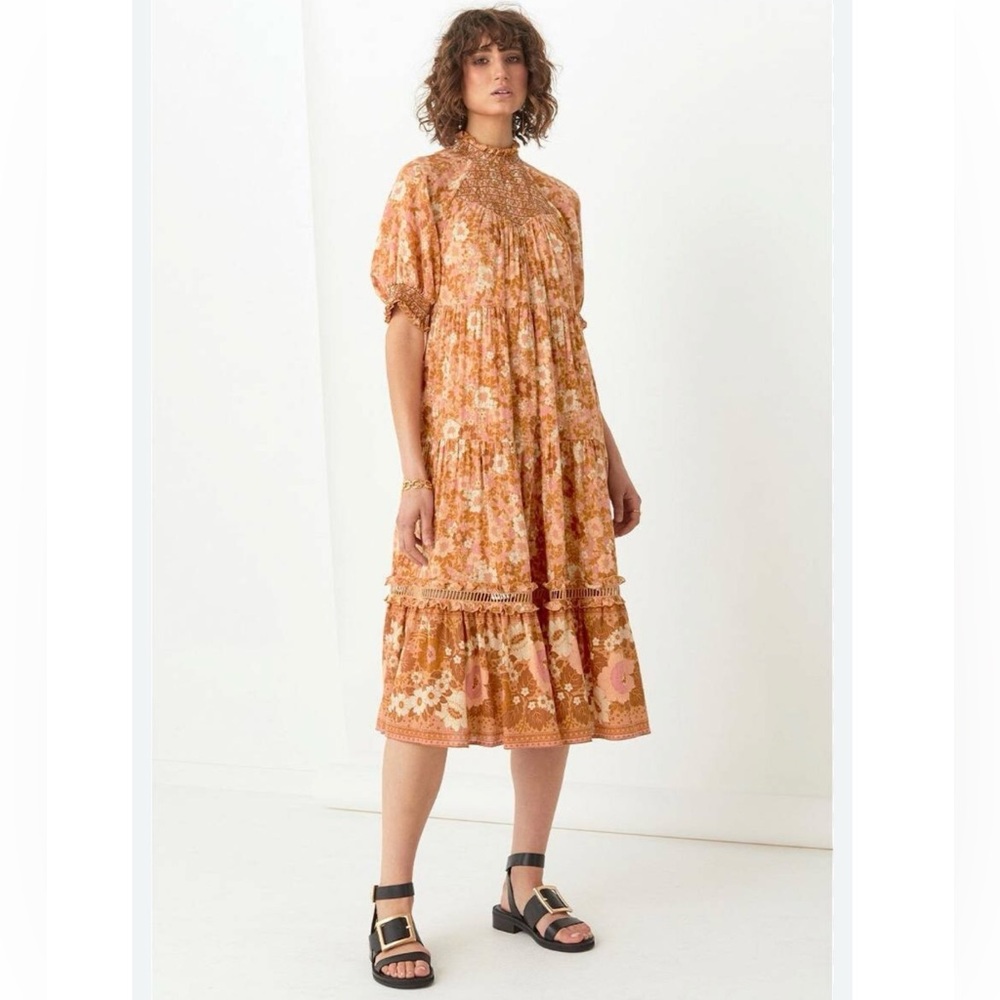 Spell & The Gypsy Anne Organic Cotton Midi Dress